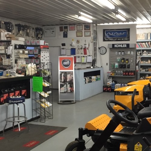 Parts Counter at Addy's Power Equipment