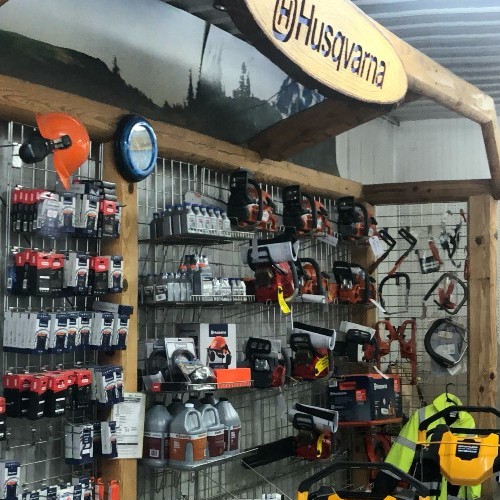 Husqvarna parts display