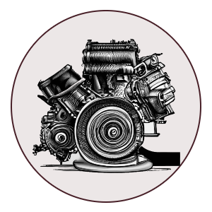 Engine Repair icon based on art by Craiyon/DallE