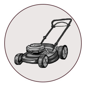 Push Mower Clip art - based on Craiyon/DallE